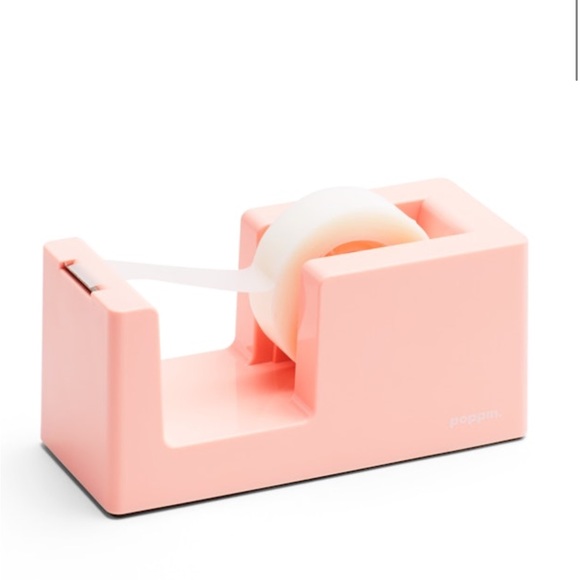 poppin Office Poppin Blush Tape Dispenser And Tape Nwt Poshmark